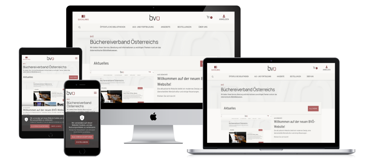 BVÖ Website Mockup