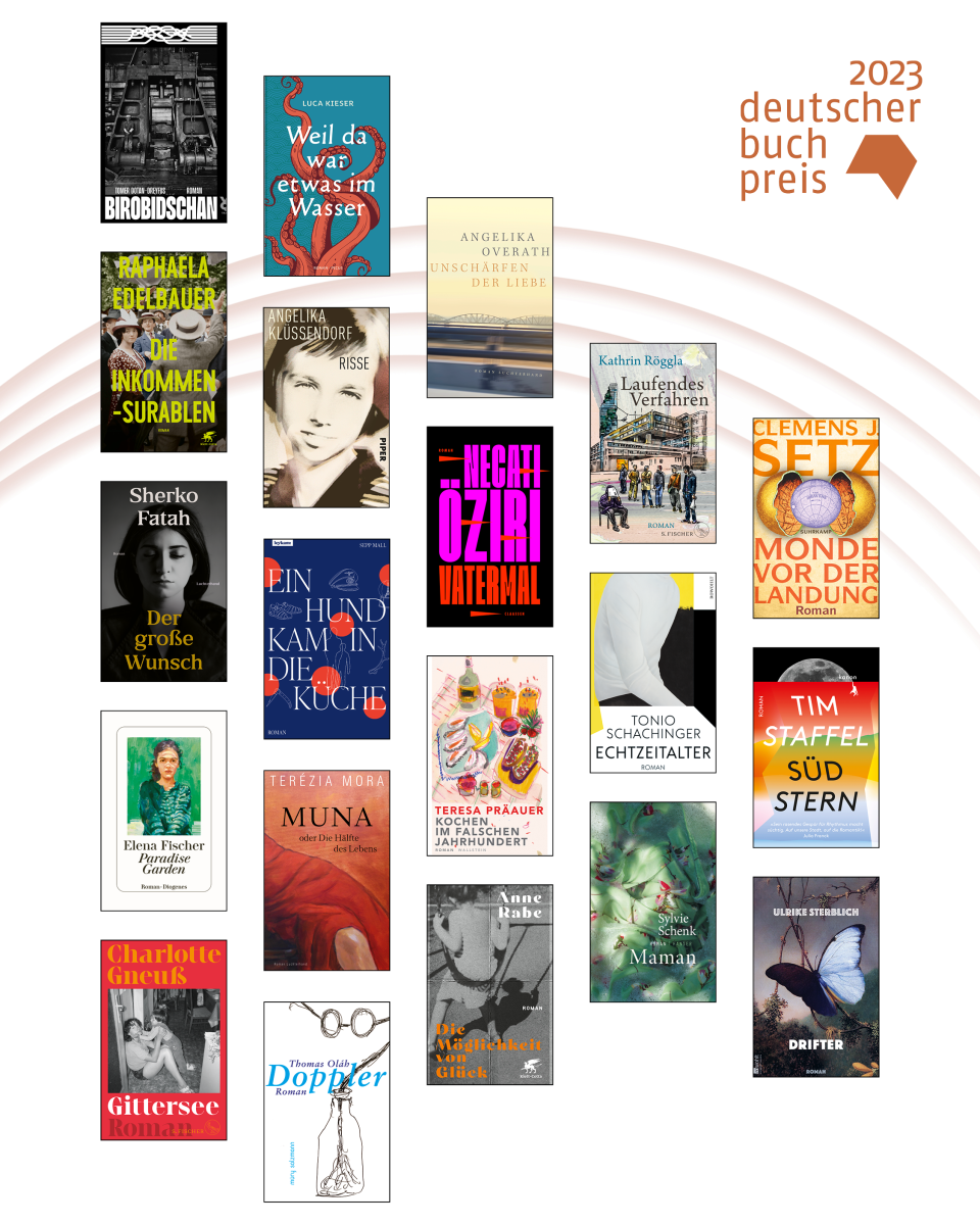 Longlist Deutscher Buchpreis