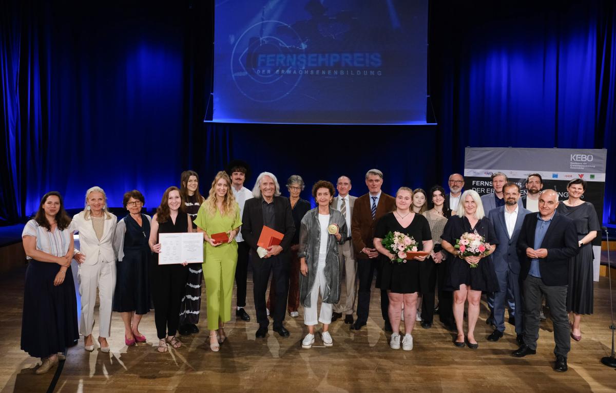 Verleihung Fernsehpreis der Erwachsenenbildung