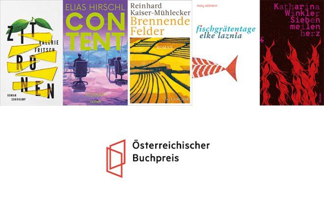 Shortlist Ö Buchpreis 2024