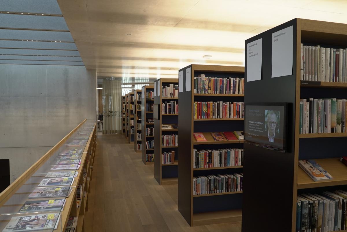 Innenbereich der Stadtbibliothek Dornbirn