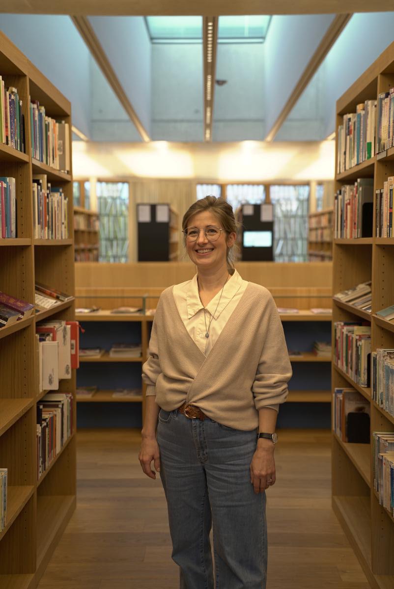 Johanna Baumgartner, Leiterin der Stadtbibliothek Dornbirn