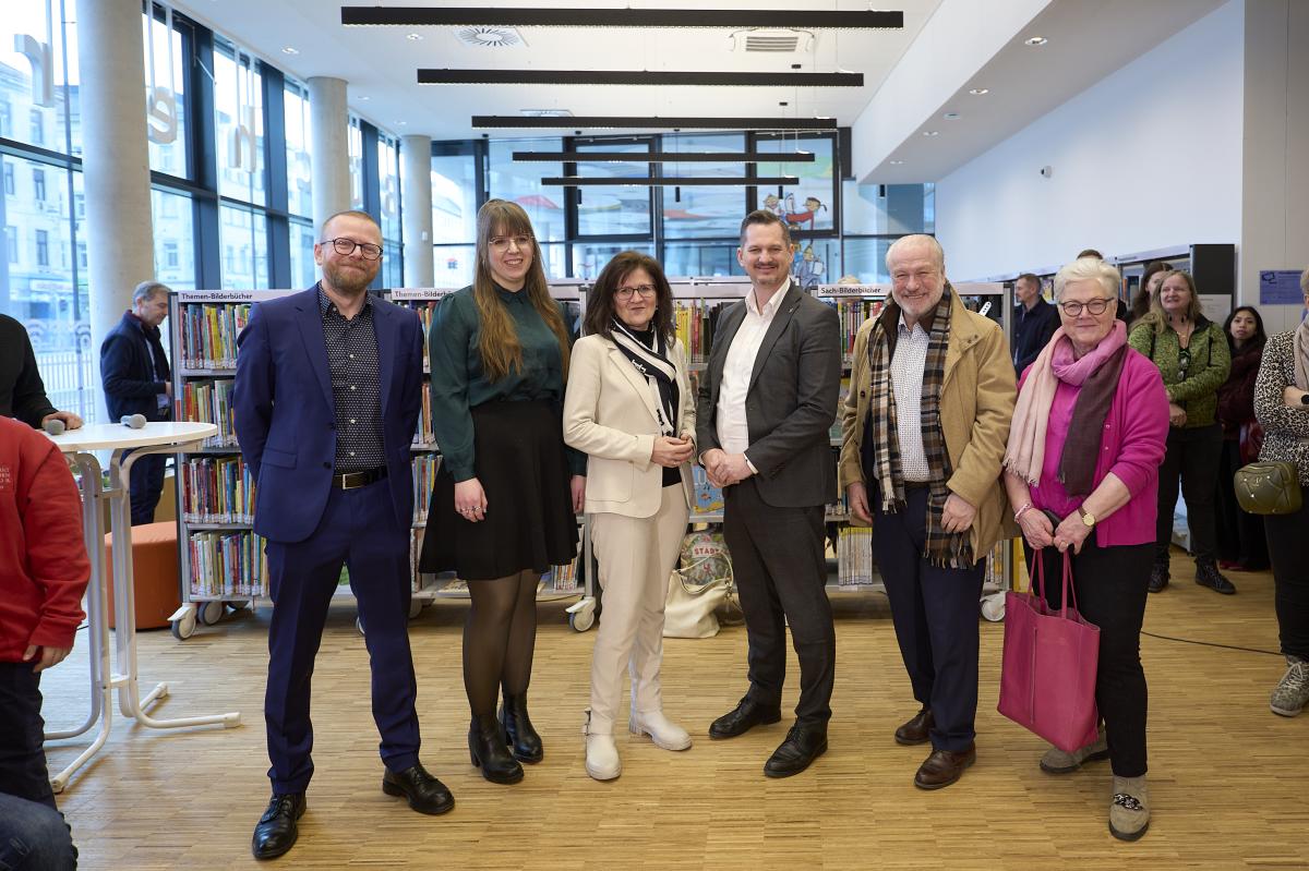 Bücherei am Neuen Landgut in Favoriten eröffnet