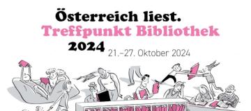 Österreich liest. Treffpunkt Bibliothek 2024